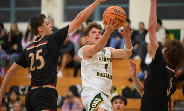 Santa Barbara High Boys Basketball Pulls Away Late to Defeat Oaks Christian